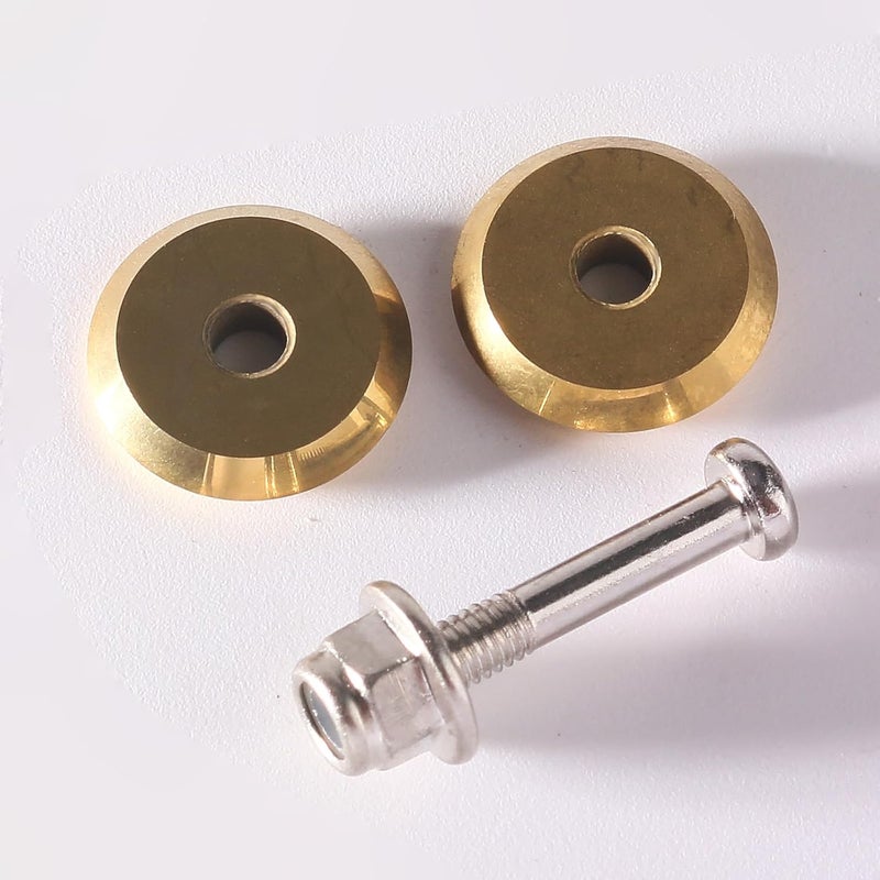 EAORBD 12MM Tile Cutting Scoring Whee 14A for All Sigma Pull Handle Alloy Manual Titanium Coating Tungsten Carbide Replacement Wheel for Ceramic Tile, Ceramics, Porcelain, Wheels Replacement - 2Pcs - Image 5